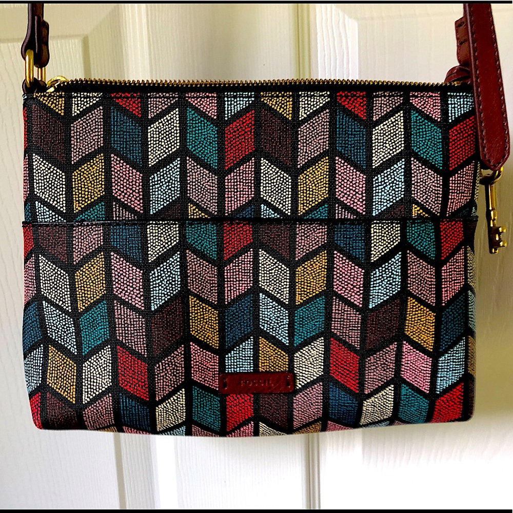 Rare Vintage Fossil Crossbody Purse